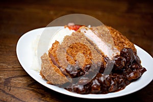 Japanese katsu karÄ“ (Curry)