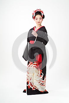 Japanese kimono girl