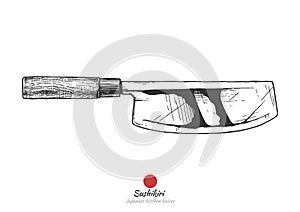 Japanese kitchen knife