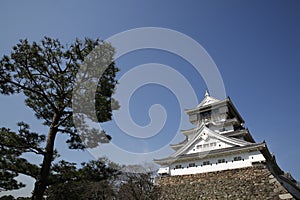 Japanese Kumamoto castle
