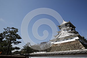 Japanese Kumamoto castle