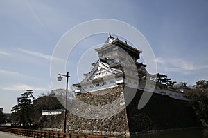 Japanese Kumamoto castle