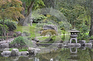 Japanese Kyoto Garden Holland Park London photo