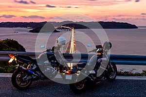 Japanese landscape in Yamaguchi Prefecture, Tsuno Island