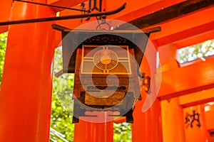 Japanese lantern in Kyoto