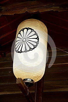 Japanese lantern or lamp traditional lighting equipment of Todai-ji Temple