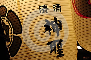 Japanese lanterns photo