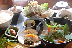 Japanese local food, \