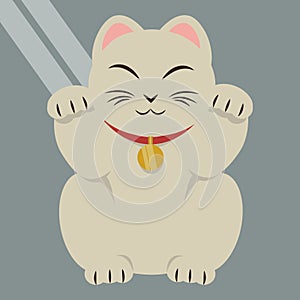 Japanese lucky cat