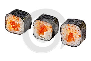 Japanese Maki rolls, hosomaki.