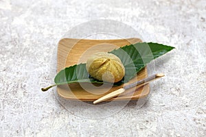 Japanese mashed chestnuts sweet