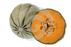 Japanese Melons Isolated