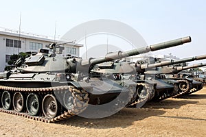 Japanese military tank