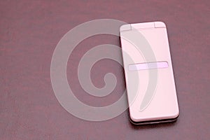 Japanese Mobile phone on table