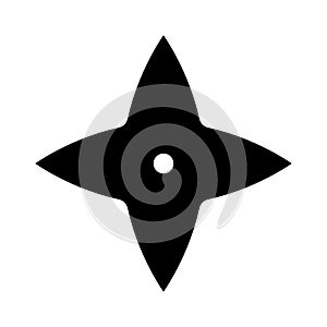 Japanese ninja shuriken icon