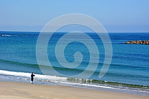 Japanese October Beach/Fukuok Ikinomathubara Beach