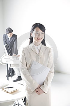 Japanese office lady