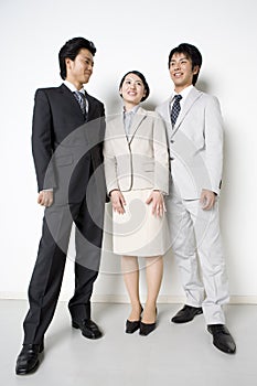 Japanese office workers