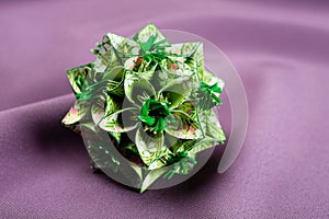 Japanese origami art as a kushidama