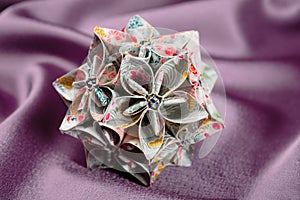 Japanese origami art as a kushidama