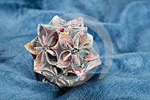 Japanese origami art as a kushidama