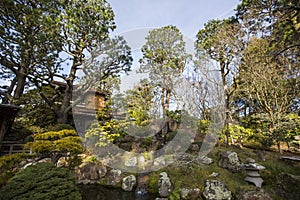 Japanese pagoda in Golden Gate Park.