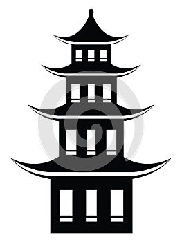 Japanese Pagoda Temple Design