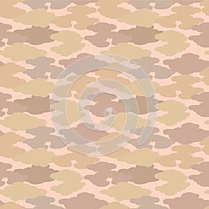Japanese Pastel Cloud Vector Seamless Pattern