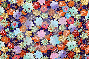 Japanese pattern origami paper photo