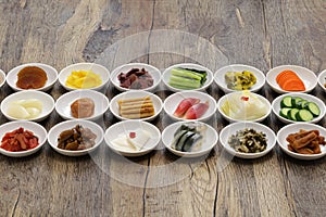 Japanese pickles Tsukemono assortment