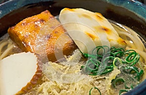 Japanese Plastic Food Display, Udon with Oden