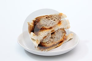 Japanese Pork Cutlet Breakfast Sandwich