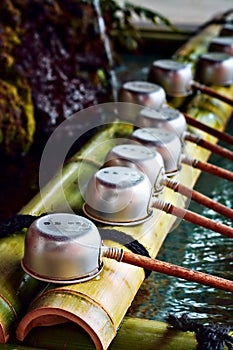 Japanese purification ladles
