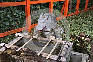 Japanese purification ritual