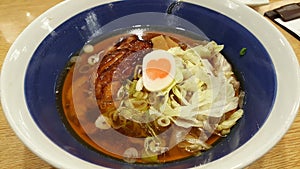 Japanese ramen is good smell and very yummy