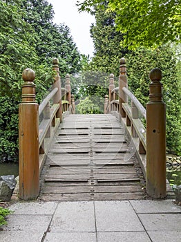 Japanese red bridge - taiko bashi