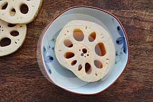 Japanese renkon lotus root