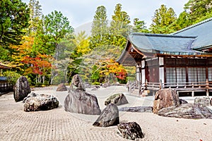 Japanese rock garden