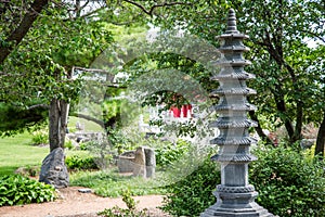 Japanese rock garden