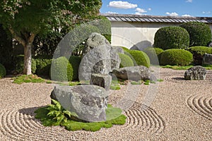 Japanese rock garden