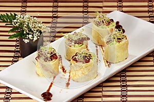 Japanese Rolled Omelet-Tamagoyaki(dashimaki)