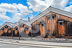 Japanese sake brewery