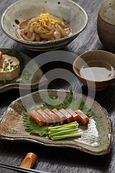 Japanese sake, Japanese delicacies, gastronomy