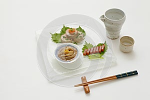 Japanese sake, Japanese delicacies, gastronomy