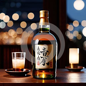 Japanese Sake, traditional Japanese Asian rice wine liquor liquer alcohol beverage