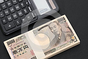 Japanese salary envelope and calculator