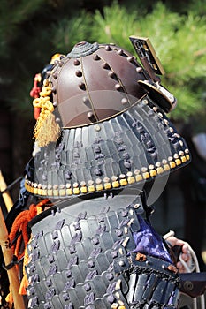 Japanese samurai tradition armor