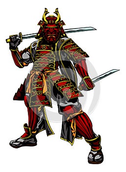 Japanese Samurai Warrior