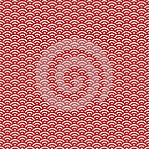 Japanese seamless pattern photo