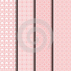 Japanese Seamless Pattern Background, Collection